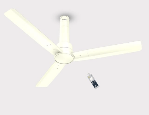 Havells 1200mm Elio BLDC Motor Ceiling Fan | Remote Controlled, High Air Delivery Fan | 5 Star Rated, Upto 60% Energy Saving, 2 Year Warranty | (Pack of 1, Bianco)
